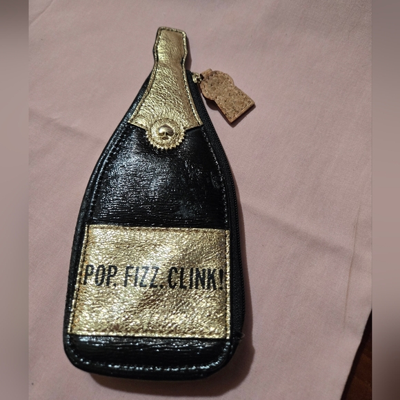 Kate Spade Champagne Bottle Coin Purse - Picture 1 of 3